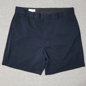 Cutter And Buck Shorts Men's 36 Navy Blue 7 Inch Inseam Flat Front  - Picture 1 of 8