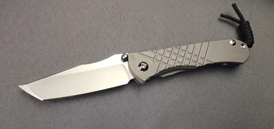 NEW! Chris Reeve Knives (CRK) Umnumzaan - Sand Blasted / Tanto MagnaCut Blade - Image 1 of 4