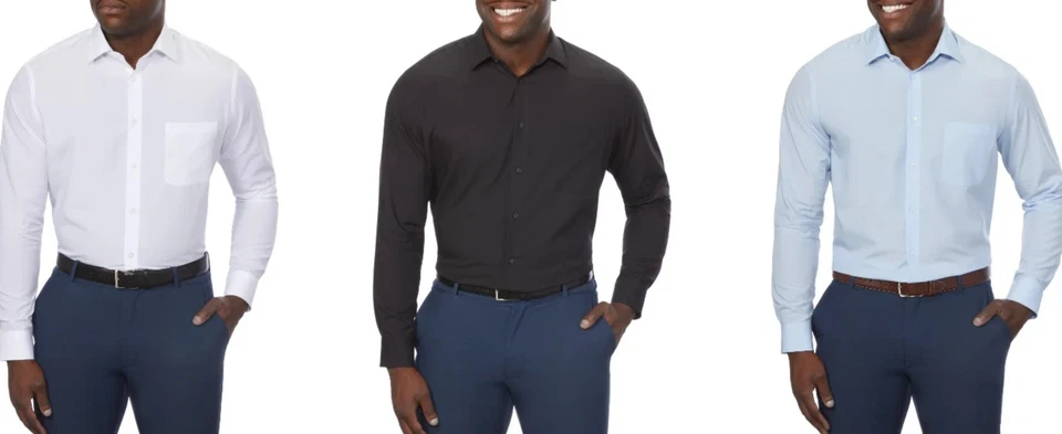 Calvin Klein Men’s Performance Regular Fit Dress Shirt New with Tags - Image 1 of 1