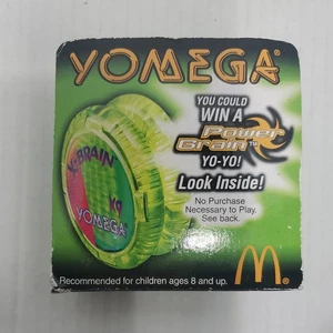 Yomega X Brain K-9 Yo-Yo #1 Lime Green McDonald's Vintage 2000 New Open Box - Picture 1 of 6