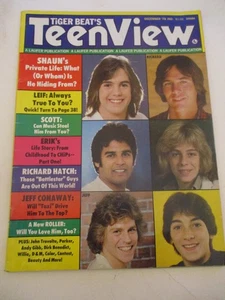 Richard Hatch, Shaun Cassidy - Tiger Beat's Teen View Magazine 1978 - Foto 1 di 1