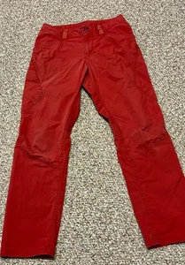 ~~Patagonia Men's Cotton/Poly Casual Pants Red 30 Cargo Hiking Outdoor - Picture 1 of 6