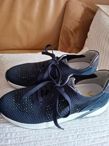 Via Milano / Edel-Sneaker (QVC) Dunkelblau mit Glitzersteine - Bild 1 von 7