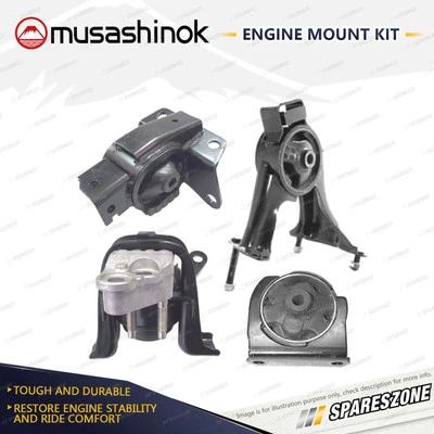 Musashinok Full Engine Mount Kit for Toyota Celica ZZT231 1.8L 2ZZGE 99-06 Auto - image 1 of 2