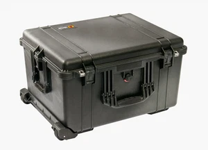 Pelican 1620 Watertight Hard Case with Wheels without Foam - Black - Picture 1 of 2