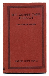 Arthur Conan DOYLE The GUARDS CAME THROUGH AND OTHER POEMS 1919 1st Canadian - Bild 1 von 2