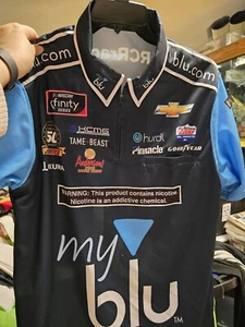 Daniel Hemric's 2019 #8 My Blu Pit Crew Shirt L (RCR 50th Anniversary) - Picture 1 of 4