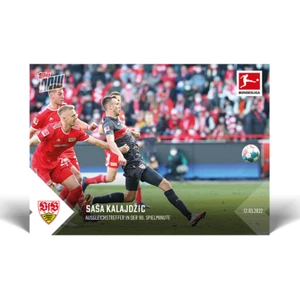 Topps Now Bundesliga 2021-22 - Card 160 - Sasa Kalajdzic - VfB Stuttgart - Picture 1 of 2