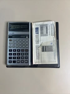 Calculadora de bolsillo científica LCD de 10 dígitos Radio Shack de colección EC-499 probada 5d - Imagen 1 de 5