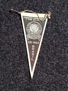 Rare Vintage Football Pennant Palmeiras Brasil - Picture 1 of 2