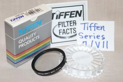 NEW Vtg TIFFEN Series 7 VII ND0.1 FILTER Drop-IN Ser. 7 Neutral Density 1/2 Stop - Image 1 of 4