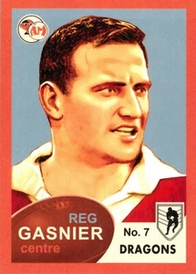 2016 ST GEORGE DRAGONS NRL Card REG GASNIER Illawarra - Picture 1 of 2