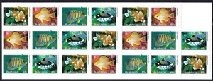 2010 Australia SG#3416/19 SB352 Reef Fish P&S booklet mint MUH MNH philatelic bc - Picture 1 of 2