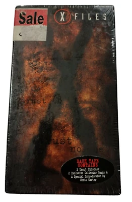 X-Files VHS set video tape FACTORY SEALED watermark box tv series show scifi - Image 1 of 4