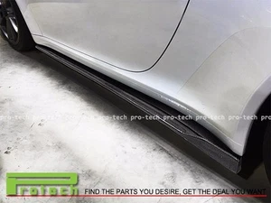 Porsche JPM Carbon Fiber Side Skirts Extension Lip For 2012-2016 911 991 GT3 CF - Bild 1 von 2