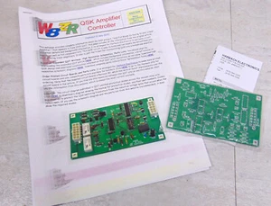 Harbach W8ZR QSK Amplifier Control Board Kit 2 PCB's and Docs for HF Amplifiers - Zdjęcie 1 z 6
