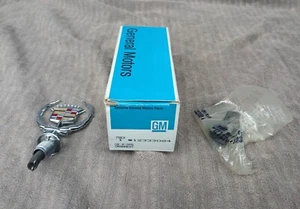 GM OEM NOS Genuine Cadillac Chrome Hood Ornament Kit Vintage 12333084 - Picture 1 of 16