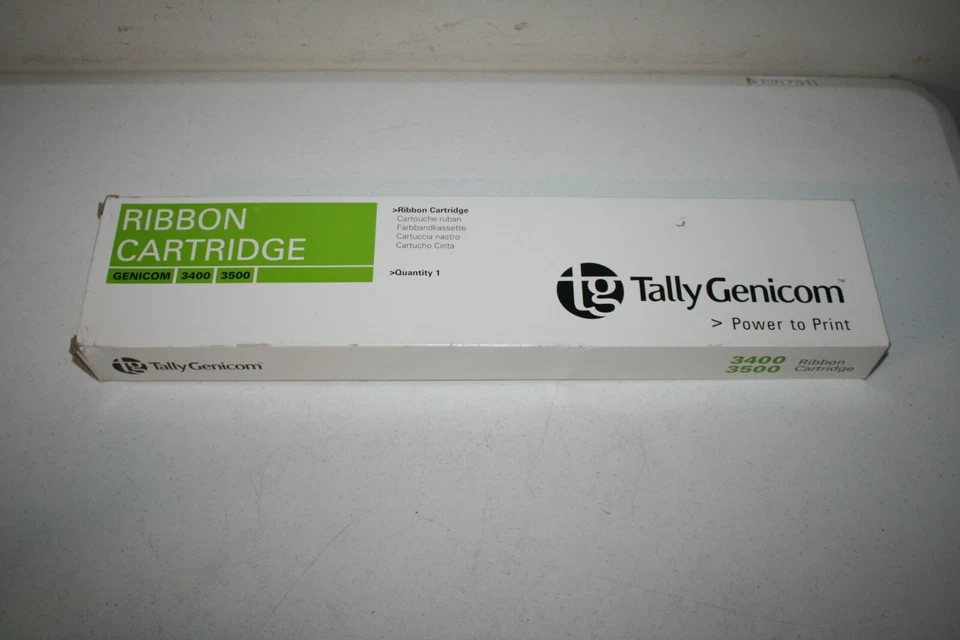 Cartucho de cinta sellado Tally Genicom 3400 3500 1A3000B01 Foto 1 de 4