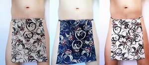 Intimo uomo giapponese tradizionale 100% cotone Ecchu Fundoshi bambola Daruma 3 colori - Foto 1 di 8