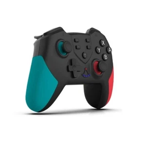 Controller Bluetooth T23 per Nintendo Switch Pro - Blu/Rosso - Foto 1 di 4