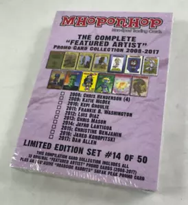 mhoponhop THE COMPLETE FEATURED ARTIST COLLECTION Promo Card Set (Only 50 Made) - Picture 1 of 7