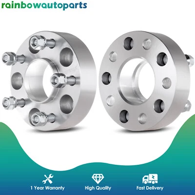 2PC 1.5" Hubcentric 5x4.75 Wheel Spacers for Chevy S10 Corvette GMC S15 Sonoma - Image 1 of 4