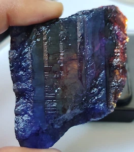 Uncut Large Natural Blue Sapphire 508 Ct Raw Rough Loose Gemstone Gift for Women - Picture 1 of 9