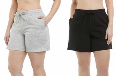 Danskin Ladies Soft Active French Terry Short