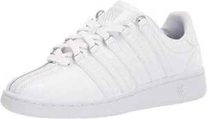 Zapatilla Hombre K-Swiss Clásica VN Cuero 07321-101-M Color Blanco/Blanco Nueva - Imagen 1 de 6