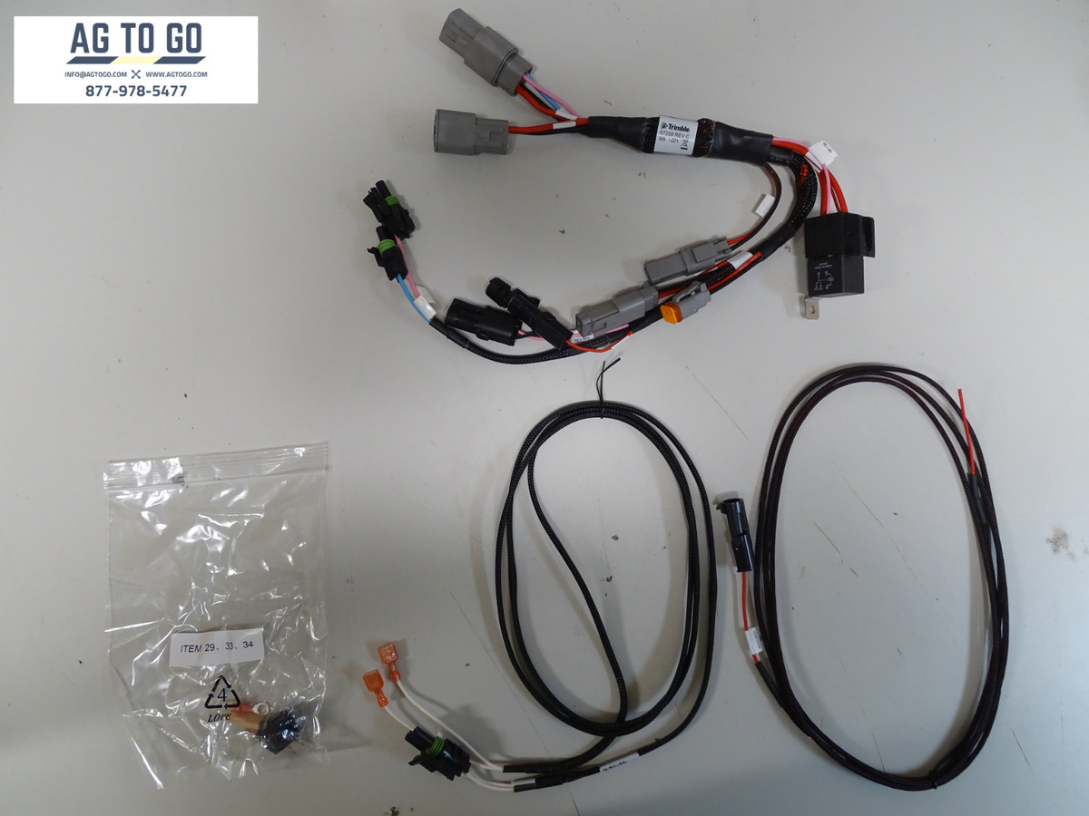 Trimble Power Cable with Relay and Switch P/N (67259) READ Trimble Power Cable with Relay and Switch P/N (67259) READ