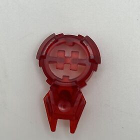 LEGO Hero Factory H Chest Badge 87799 Spiked TRANSPARENT RED natalie breez 7165