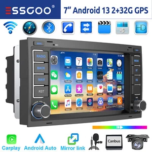 Android 13 Autoradio Carplay GPS WIFI RDS Für VW Touareg T5 Transporter Multivan - Bild 1 von 15