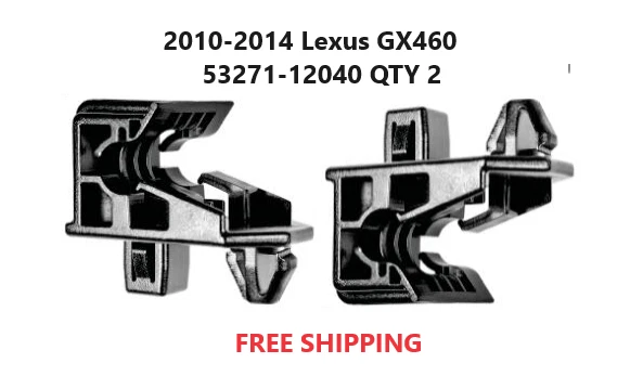 ПОДХОДИТ ДЛЯ 2010-2014 LEXUS GX460 ФАРЫ КРОНШТЕЙН ЗАЖИМ 53271-12040 53271-1206 QTY 2 - Изображение 1 из 1