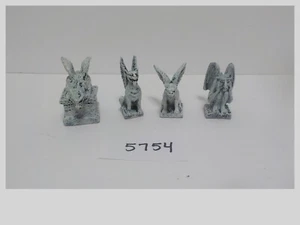 Lemax Spooky Town Sammlung verschiedene Gargoyles Figuren 4er Set #5754 - Bild 1 von 3