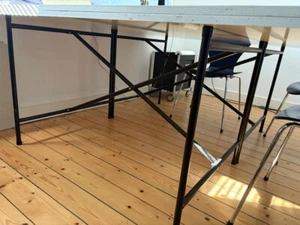 Eiermann-Tischgestell "E2", original "Adam Wieland" / Uni Karlsruhe - Bild 1 von 1