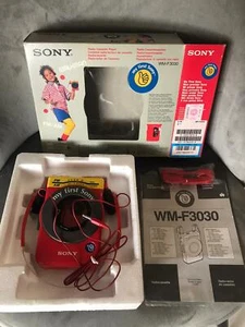 Walkman SONY - Radio Cassette Player MY FIRST SONY - WM-F3030 - Con Scatola Comp - Bild 1 von 5