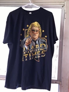 Vintage Y2K Dusty Rhodes Hard Times XL Shirt - Bild 1 von 4