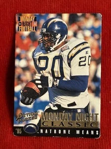 Natrone Means San Diego Chargers RB Pinnacle 1995 #114 - Imagen 1 de 2