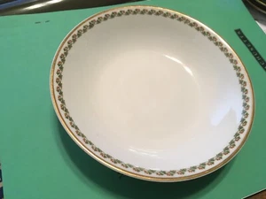 Haviland Limoges LISBON 6 1/2" Coupe Cereal Bowl Gold Trim Retired. Box 73 - Picture 1 of 4