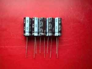 5x UPL1H221MPH NICHICON CAP ALUMINUM ELECTROLYTIC 220UF 50V 105' RADIAL 10x25mm - Picture 1 of 5