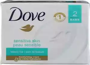 DOVE BAR SENSITIVE SKIN UNSCNT 2 X 3.75 OZ - Picture 1 of 5