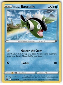 Pokemon Basculin Common LP (lightly Played - Picture 1 of 2