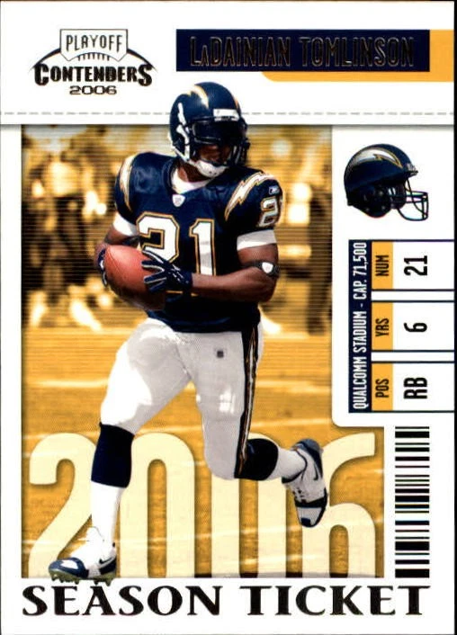 2006 Playoff Contenders Football Card Pick - Image 1 of 1