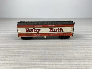 Vintage Tyco Trains Ho Scale Model Train Baby Ruth Candy Boxcar Reefer - Picture 1 of 5