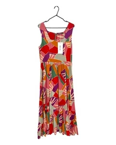 New Mister Zimi Women's Maxi Dress in Red, Size 14 - Adele Paradiso Collection - Picture 1 of 5