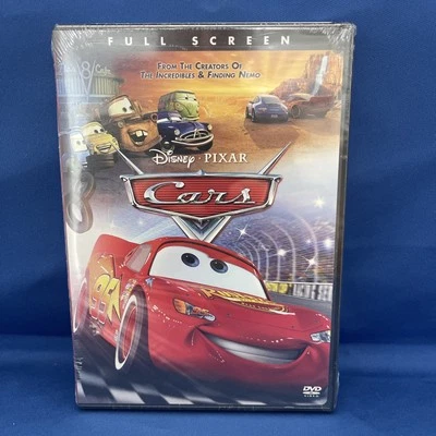 Cars (Single-Disc Full Screen Edition) - DVD - New/Sealed Foto 1 de 4