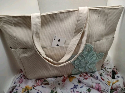 ÚNICO Bolso de Mano Extra Grande Cartera + Muchos Bolsillos + Organizador "Leer Leer" (3sp) Foto 1 de 4