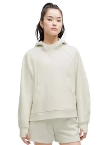 lululemon scuba oversized Hoodie mit Seitenschlitz Gr. XS/S Bone - Bild 1 von 9
