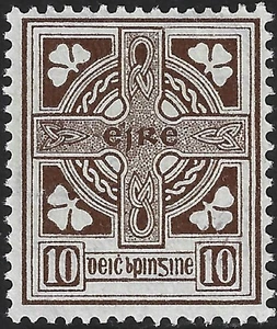 1940 Irland Sg 121 10d braun postfrisch - Bild 1 von 2