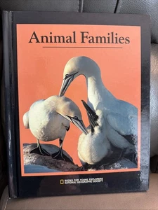 Animal Families Gene Stuart 1990 Hardcover National Geographic VGC - Bild 1 von 4